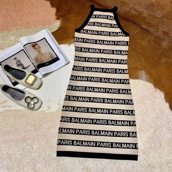 designer 2019 letter striped knitting bodycon women dress high end spaghetti straps logo print dresses 278282, Black;gray
designer 2019 letter striped knitting bodycon women dress high end spaghetti straps logo print dresses 278282, Black;gray
