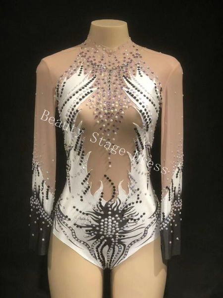 glisten rhinestones mesh bodysuit stage costume summer nightclub outfit women's party dance bodysuit see through wear, Black;red
glisten rhinestones mesh bodysuit stage costume summer nightclub outfit women's party dance bodysuit see through wear, Black;red