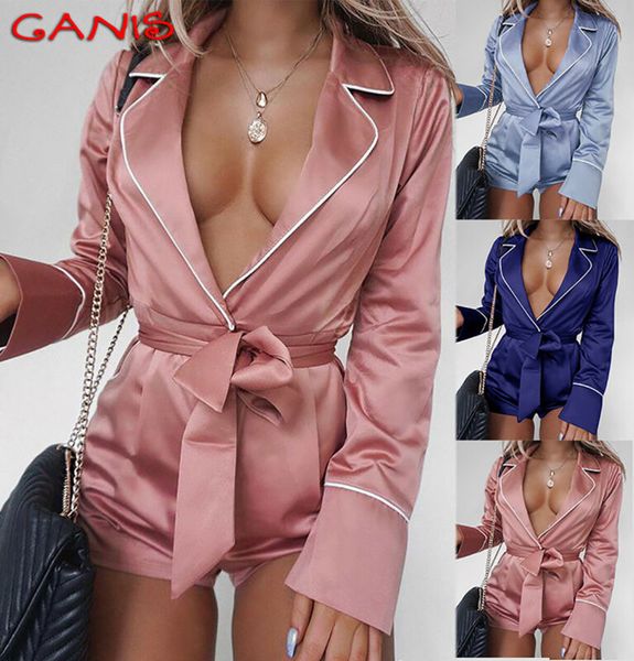fashion women playsuit pajamas romper satin sleepwear nightwear party beach belted jumpsuit streetwear, Black;white
fashion women playsuit pajamas romper satin sleepwear nightwear party beach belted jumpsuit streetwear, Black;white