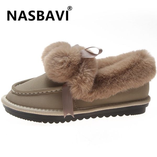 2019 round head ankle boot suede leather snow boots hair ball boots women's shoes flat low heel warm solid color, Black
2019 round head ankle boot suede leather snow boots hair ball boots women's shoes flat low heel warm solid color, Black