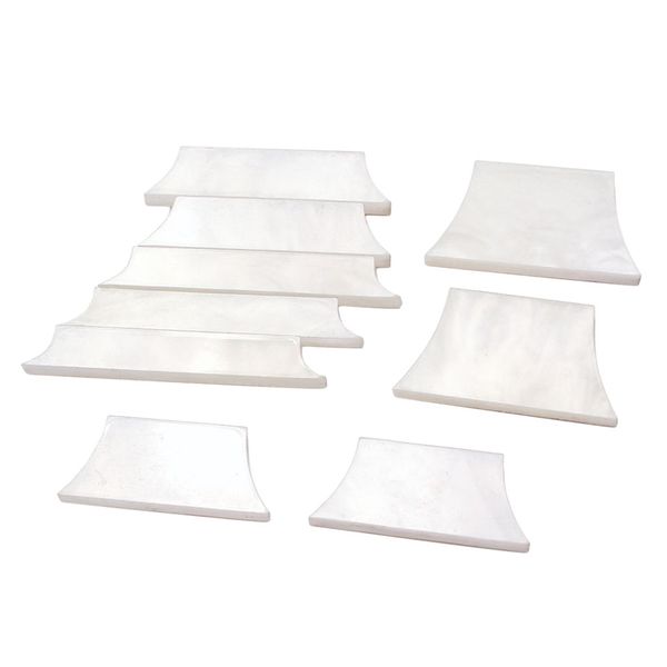 white mother of pearl shell guitar block fingerboard fretboard markers inlay material set 1.5mm/0.05'' thickness
white mother of pearl shell guitar block fingerboard fretboard markers inlay material set 1.5mm/0.05'' thickness