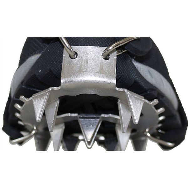outdoor climbing antiskid crampons winter walk 18 teeth ice fishing snowshoes manganese steel slip shoe covers
outdoor climbing antiskid crampons winter walk 18 teeth ice fishing snowshoes manganese steel slip shoe covers