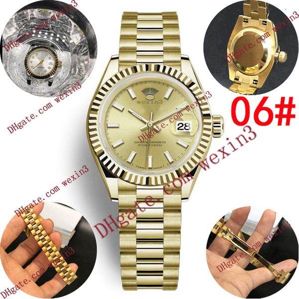 7 colors datejust designer watches women luxury golden lady automatic watches automatic silver jubilee watch. royal oak steel 28mm calendar, Slivery;brown
7 colors datejust designer watches women luxury golden lady automatic watches automatic silver jubilee watch. royal oak steel 28mm calendar, Slivery;brown