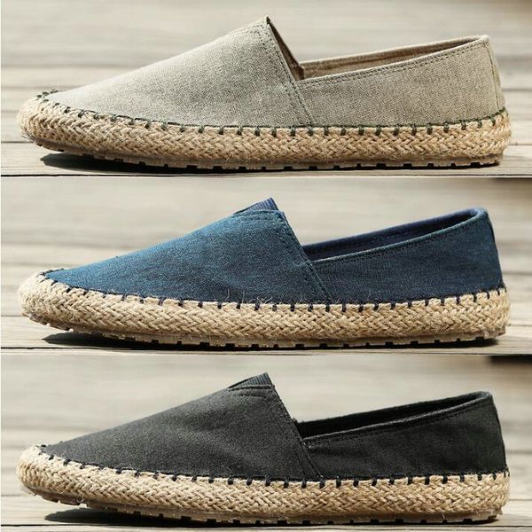 espadrilles footwear men's flat canvas shoes lazy flats for men moccasins male loafers driving shoes a21-07, Black
espadrilles footwear men's flat canvas shoes lazy flats for men moccasins male loafers driving shoes a21-07, Black