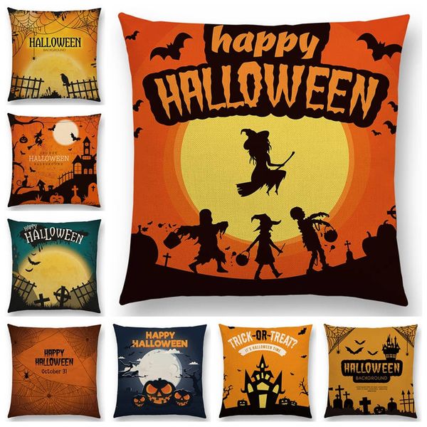 new happy halloween scary night moon skull witch pumpkin zombie vampire ghost castle cemetery cushion cover sofa pillow case
new happy halloween scary night moon skull witch pumpkin zombie vampire ghost castle cemetery cushion cover sofa pillow case