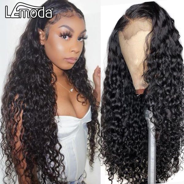 30inch lace closure wig water wave human hair wigs for black women 4x4 pre plucked lemoda remy hair 150% density, Black;brown
30inch lace closure wig water wave human hair wigs for black women 4x4 pre plucked lemoda remy hair 150% density, Black;brown