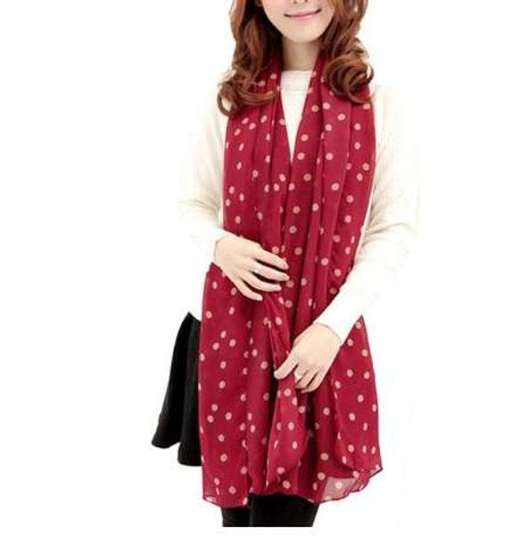 new stylish polka dot print long scarf women fashion soft silk chiffon wrap shawl scarves, Blue;gray
new stylish polka dot print long scarf women fashion soft silk chiffon wrap shawl scarves, Blue;gray
