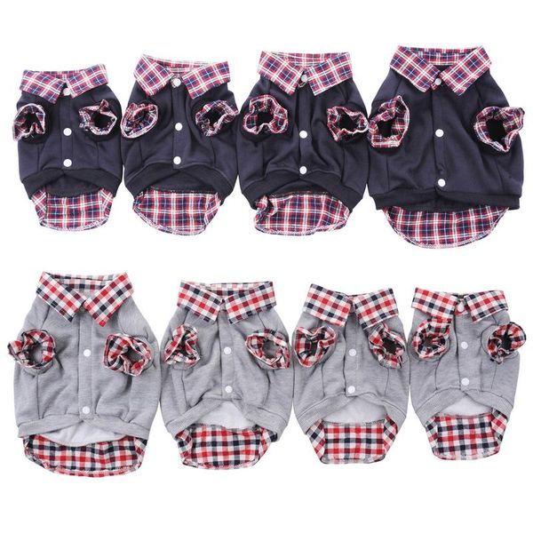 pet clothing plaid collar fake two-piece dog fashion sweater soft and breathable outdoor autumn and winter solution
pet clothing plaid collar fake two-piece dog fashion sweater soft and breathable outdoor autumn and winter solution