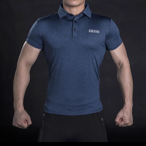 muscle brother sports fitness summer korean-style casual trend men's t-shirt slim fit short sleeve mercerized cotton polo shirt, Black;blue
muscle brother sports fitness summer korean-style casual trend men's t-shirt slim fit short sleeve mercerized cotton polo shirt, Black;blue