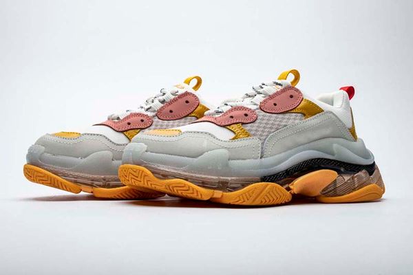 2019 dad shoes paris 17fw triple-s sneakers men/women orange white running shoes cushion shoes
2019 dad shoes paris 17fw triple-s sneakers men/women orange white running shoes cushion shoes
