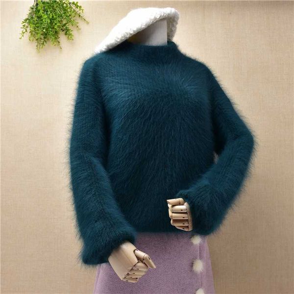 elegant fashion korean ladies women turtleneck mink cashmere long sleeves pullover angora fur knitted sweater jumper blouses, White;black
elegant fashion korean ladies women turtleneck mink cashmere long sleeves pullover angora fur knitted sweater jumper blouses, White;black
