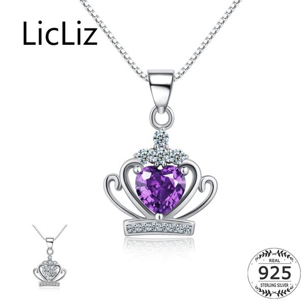 licliz 925 sterling silver clear purple crystal crown pendants for women paved clear cz crystal necklace pendant lp0272
licliz 925 sterling silver clear purple crystal crown pendants for women paved clear cz crystal necklace pendant lp0272