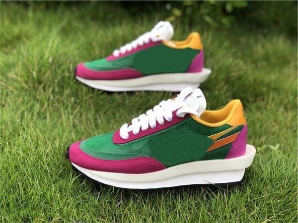 authentic sacai x ldv waffle ldwaffle daybreak men women running shoes pine green clay orange del sol-sail bv0073-301 with box 5-12, Black
authentic sacai x ldv waffle ldwaffle daybreak men women running shoes pine green clay orange del sol-sail bv0073-301 with box 5-12, Black