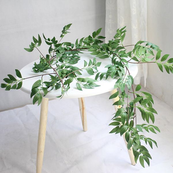 1.7m simulation willow vine leaf artificial plants wicker hanging green plant home decor plastic artificial flowers rattan ever
1.7m simulation willow vine leaf artificial plants wicker hanging green plant home decor plastic artificial flowers rattan ever