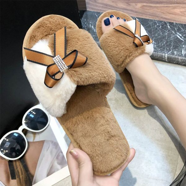 autumn winter new women fluffy flat slippers bowtie soft plush furry warm fashion ladies open toe home slippers female shoes, Black
autumn winter new women fluffy flat slippers bowtie soft plush furry warm fashion ladies open toe home slippers female shoes, Black