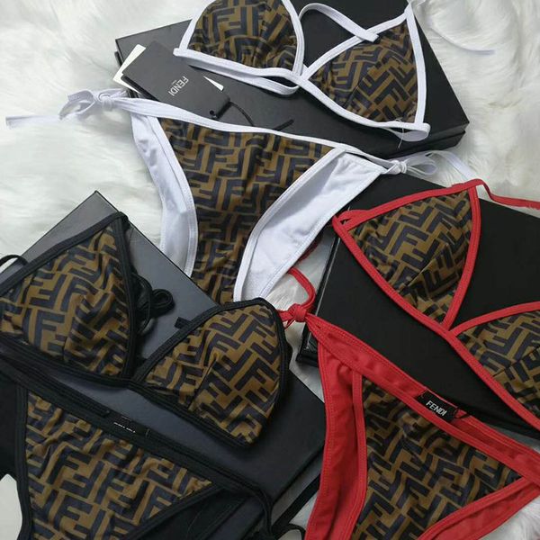 3 цвета Женщины двух частей Купальник Мода Письмо Printed Пляж Купальники Sexy Backless бинты партия бикини
3 цвета Женщины двух частей Купальник Мода Письмо Printed Пляж Купальники Sexy Backless бинты партия бикини