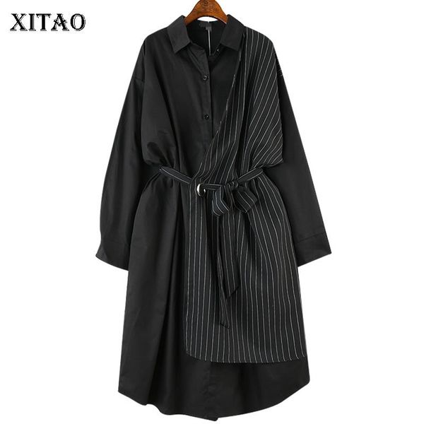 xitao stripe bandage midi dress plus size women patchwork hit color casual dress elegant long sleeve new summer cxb1320, Black;pink
xitao stripe bandage midi dress plus size women patchwork hit color casual dress elegant long sleeve new summer cxb1320, Black;pink