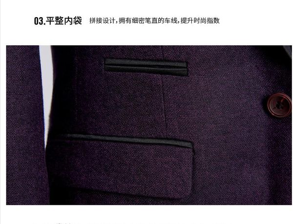 jacket+vest+pants)2019 black slim fit men's wedding suits blazer business mens formal wear men's casual suits, White;black
jacket+vest+pants)2019 black slim fit men's wedding suits blazer business mens formal wear men's casual suits, White;black