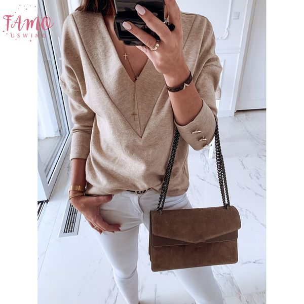 women solid t shirt long sleeve v neck white tee shirt women femme harajuku ladies autumn korean clothes 2019 sj4781v
women solid t shirt long sleeve v neck white tee shirt women femme harajuku ladies autumn korean clothes 2019 sj4781v