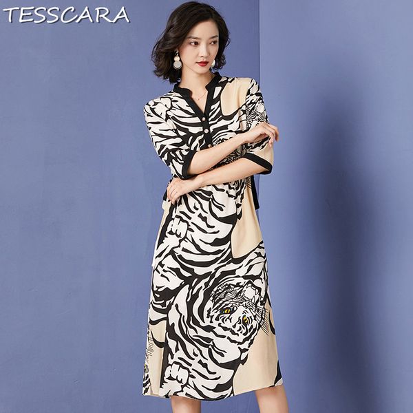 tesscara women summer fashion print dress festa female long elegant office robe femme designer vestido retro chiffon sundress, Black;gray
tesscara women summer fashion print dress festa female long elegant office robe femme designer vestido retro chiffon sundress, Black;gray