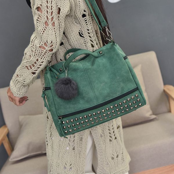 2019 new women's bag fashion sanded leather handbag
2019 new women's bag fashion sanded leather handbag