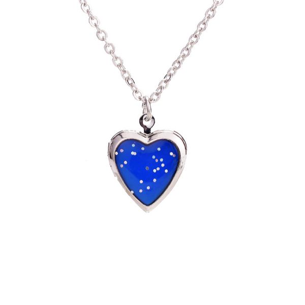 peach heart love pendant necklace women mood necklaces temperature control color change necklace stainless steel chain jewellery, Silver
peach heart love pendant necklace women mood necklaces temperature control color change necklace stainless steel chain jewellery, Silver