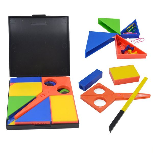 stationery children's gifts stationery box toy set a fashion colorful tangram puzzle toy birthday gift
stationery children's gifts stationery box toy set a fashion colorful tangram puzzle toy birthday gift