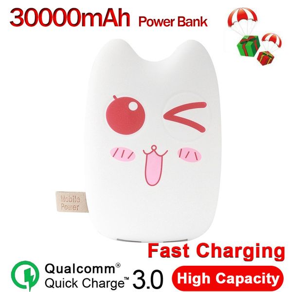 30000mah power bank large capacity cute cat external battery portable charger fast mobile power cartoon mini usb mobile power
30000mah power bank large capacity cute cat external battery portable charger fast mobile power cartoon mini usb mobile power