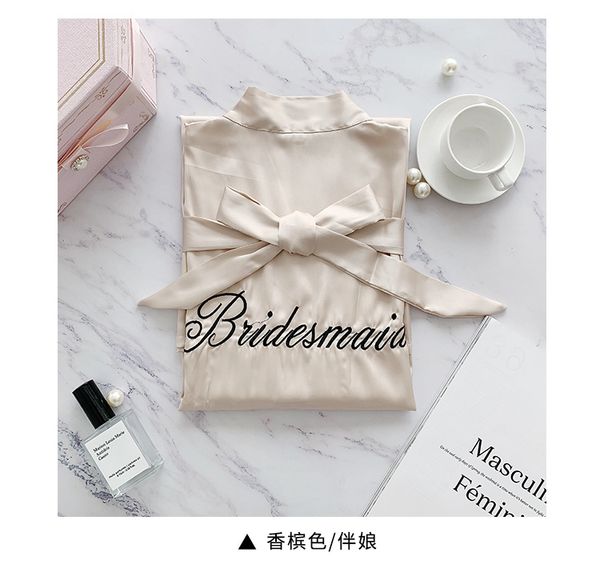 personalized champagne robe kimono satin pajamas wedding robe bridesmaid embroided bride bridesmaid wedding robes, Black;red
personalized champagne robe kimono satin pajamas wedding robe bridesmaid embroided bride bridesmaid wedding robes, Black;red