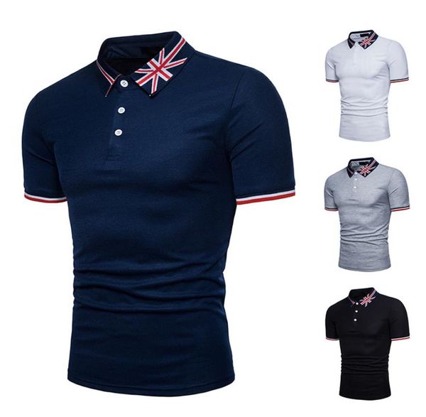 2019 flag polo shirts personality casual printing short-sleeved rice flag flag english word embroidery large size t-shirt q88, White;black
2019 flag polo shirts personality casual printing short-sleeved rice flag flag english word embroidery large size t-shirt q88, White;black