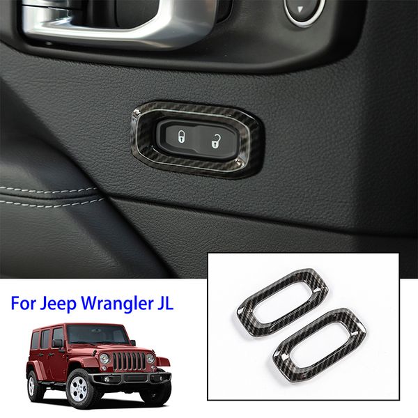 carbon fiber door lock switch decorative ring for jeep wrangler jl 2018 factory outlet high quatlity auto internal accessories
carbon fiber door lock switch decorative ring for jeep wrangler jl 2018 factory outlet high quatlity auto internal accessories