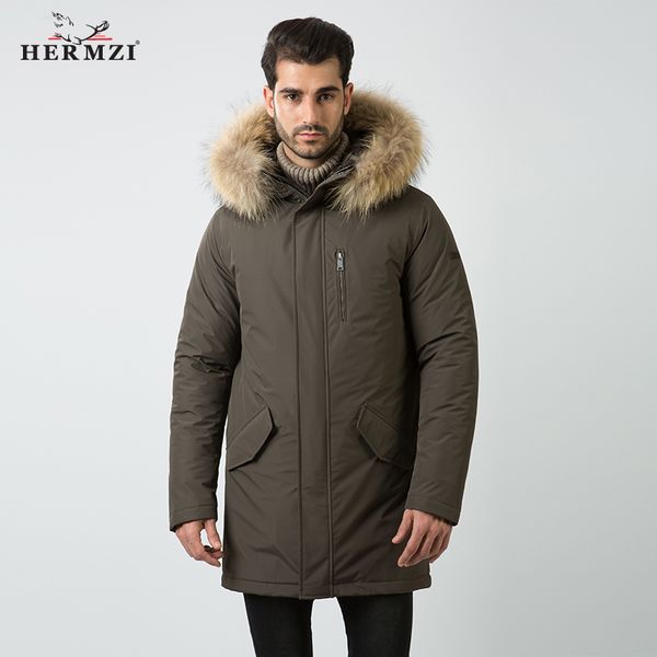 hermzi 2019 mens winter jackets and coats cotton padded coat mens fur parka raccoon fur men parka homme thick winter long jacket, Black
hermzi 2019 mens winter jackets and coats cotton padded coat mens fur parka raccoon fur men parka homme thick winter long jacket, Black