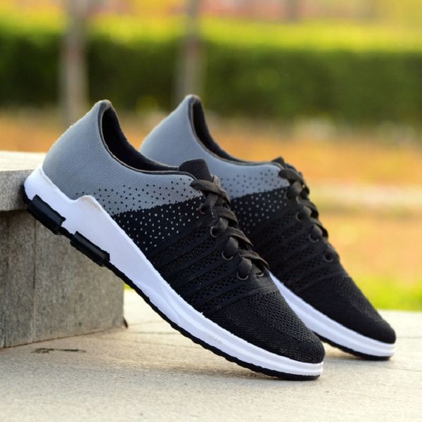 new men 's casual shoes lace fashion brand spring and summer shoes flat men' s breathable shoes, Black
new men 's casual shoes lace fashion brand spring and summer shoes flat men' s breathable shoes, Black
