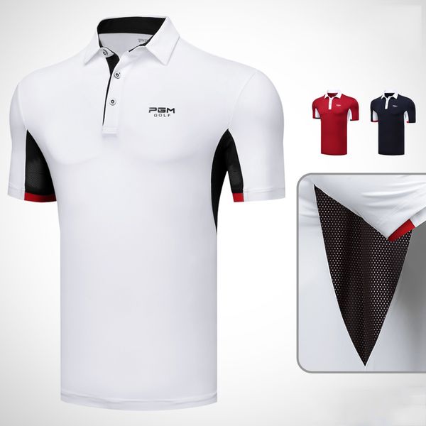 2018 new men's short-sleeved t-shirt golf clothing summer sport tshirt polo shirt breathable mesh, Black;blue
2018 new men's short-sleeved t-shirt golf clothing summer sport tshirt polo shirt breathable mesh, Black;blue