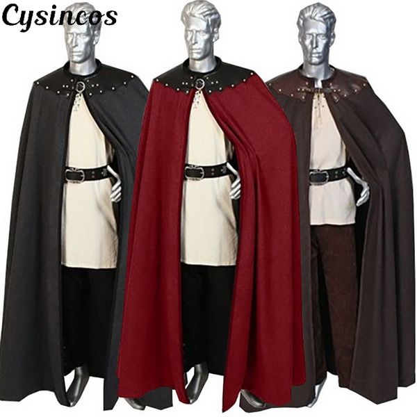 cysincos men 12th 13th century england queen prince costume larp medieval knight maxi cloak cape warrior viking cos robe, Tan;black
cysincos men 12th 13th century england queen prince costume larp medieval knight maxi cloak cape warrior viking cos robe, Tan;black