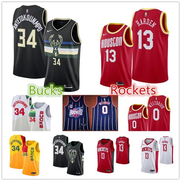 men's bucks jersey milwaukee giannis 34 antetokounmpo rockets jersey houston james 13 harden russell 0 westbrook basketball jerseys, Black;blue
men's bucks jersey milwaukee giannis 34 antetokounmpo rockets jersey houston james 13 harden russell 0 westbrook basketball jerseys, Black;blue