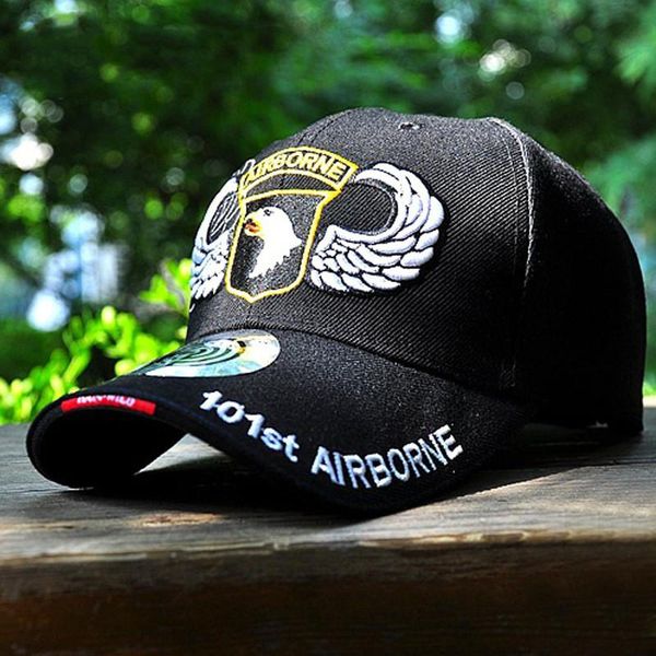 2020 new us army 101 airborne division baseball cap tactics cap outdoor visor cap military couple hat outdoor tactical w ffotr, Black;white
2020 new us army 101 airborne division baseball cap tactics cap outdoor visor cap military couple hat outdoor tactical w ffotr, Black;white