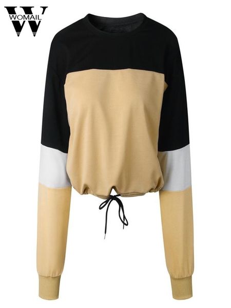 womail sweatshirts women's solid o-neck long sleeve splcing color autumn regular print pullover mujer women's sweatshirt s-xxl, Black
womail sweatshirts women's solid o-neck long sleeve splcing color autumn regular print pullover mujer women's sweatshirt s-xxl, Black