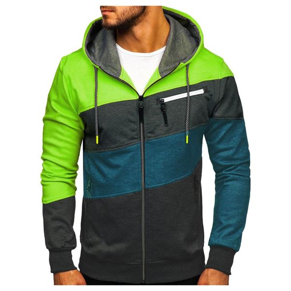 men's simple long sleeve zipper coat with hat detachable male casual stitching sport running jackets for 2019 winter fashion, Black;red
men's simple long sleeve zipper coat with hat detachable male casual stitching sport running jackets for 2019 winter fashion, Black;red