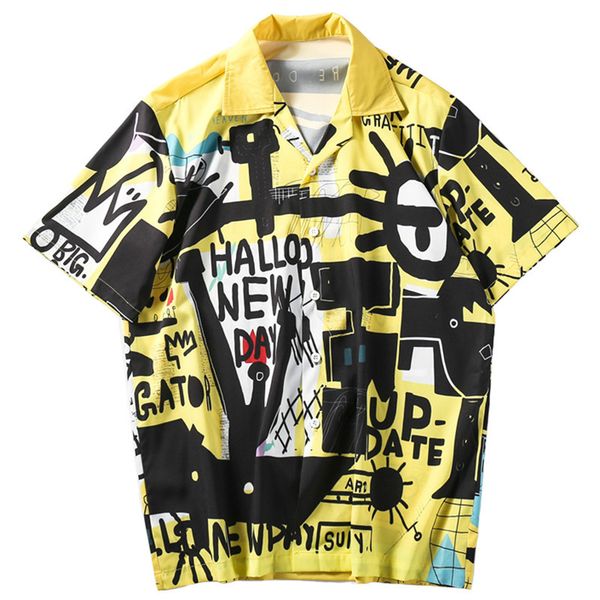 brand hawaiian shirt graffiti mens hip hop shirts streetwear harajuku beach shirt summer casual shirt short sleeve hipster, White;black
brand hawaiian shirt graffiti mens hip hop shirts streetwear harajuku beach shirt summer casual shirt short sleeve hipster, White;black