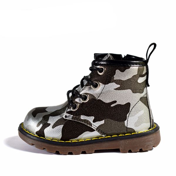 children boots boys girls pu leather waterproof martin boots fashion ankle boys baby boots camouflage kids boy shoes, Black;grey
children boots boys girls pu leather waterproof martin boots fashion ankle boys baby boots camouflage kids boy shoes, Black;grey