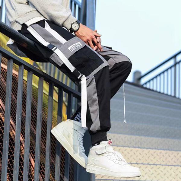 2020 new hip hop harem pants men sweatpants overalls streetwear lightweight casual trousers joggers male sweatpants men, Black
2020 new hip hop harem pants men sweatpants overalls streetwear lightweight casual trousers joggers male sweatpants men, Black