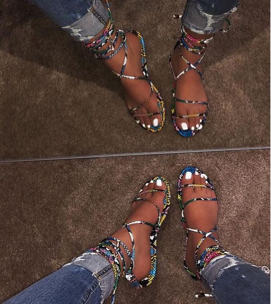 summer europe and america snake pattern strap sandals fashion personality slippers with box, Black
summer europe and america snake pattern strap sandals fashion personality slippers with box, Black