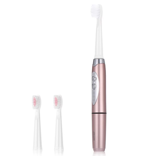 seago sg - 659 waterproof sonic electric toothbrush intelligent 2-min timing with 3 brush heads
seago sg - 659 waterproof sonic electric toothbrush intelligent 2-min timing with 3 brush heads