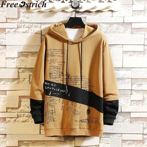 men sweatshirts hooded drawstring pullover print long sleeve plus size casual sweatshirt hip hop loose oversize winter coat, Black
men sweatshirts hooded drawstring pullover print long sleeve plus size casual sweatshirt hip hop loose oversize winter coat, Black