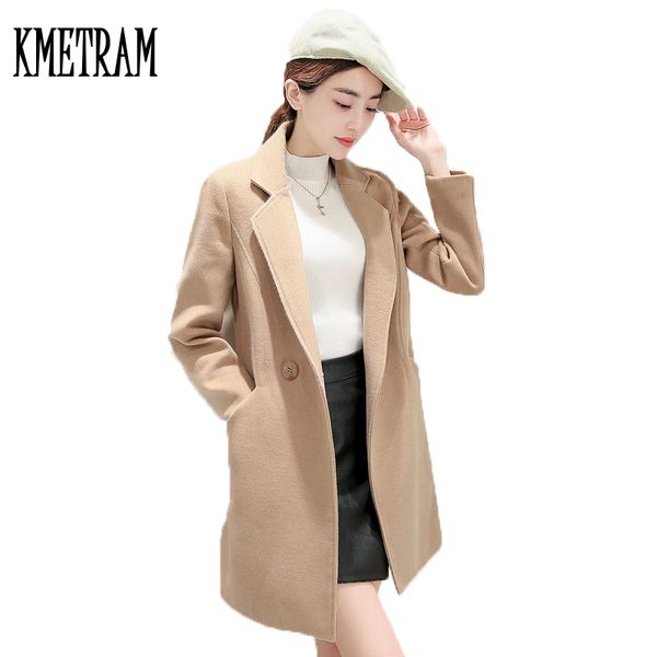 2019 fashion girl medium long wool coat female clothing turn-down collar winter jacket women woolen coat casaco feminino wuj1026, Black
2019 fashion girl medium long wool coat female clothing turn-down collar winter jacket women woolen coat casaco feminino wuj1026, Black