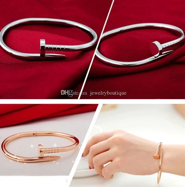 go888store 2018 316l titanium steel brand name nail punk lovers women and man bangle ps5206, Black
go888store 2018 316l titanium steel brand name nail punk lovers women and man bangle ps5206, Black