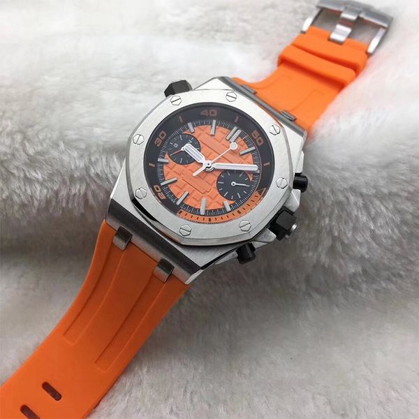 wholesale luxury royal oak open glass orange watch diver 42mm automatic movement rubber belt mens orange dial sports watches, Slivery;brown
wholesale luxury royal oak open glass orange watch diver 42mm automatic movement rubber belt mens orange dial sports watches, Slivery;brown