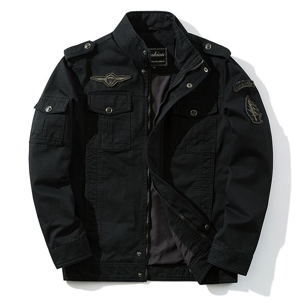 spring and autumn thin men stand collar pure cotton washing embroidery coat large size casual versatile jacket men's, Black;brown
spring and autumn thin men stand collar pure cotton washing embroidery coat large size casual versatile jacket men's, Black;brown