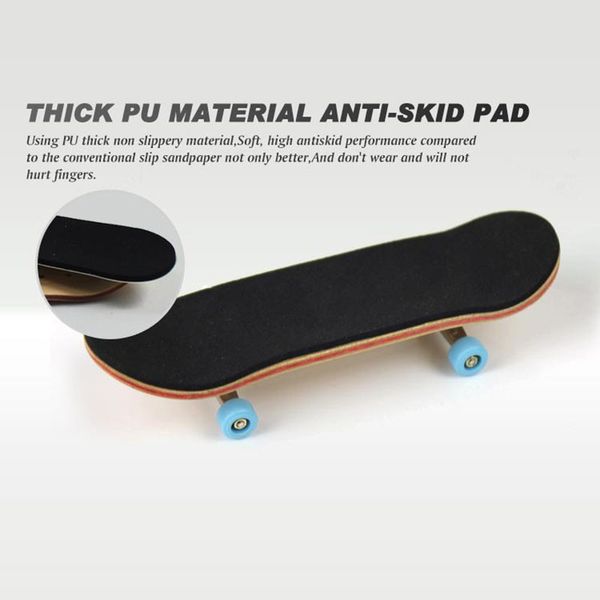 professional bearing wheels skid pad maple wood finger skateboard alloy stent fingerboard novelty kids toys
professional bearing wheels skid pad maple wood finger skateboard alloy stent fingerboard novelty kids toys